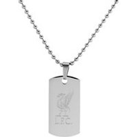 Stainless Steel Liverpool FC Dog Tag Necklace - J2298