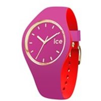 Ice-Watch Lou Lou Small Fuchsia Pink And Red Silicon Strap Watch - W85104