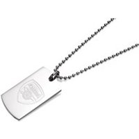 Stainless Steel Arsenal FC Dog Tag Necklace - J2399