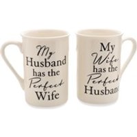 Amore Perfect Husband And Wife Mug Set - P71127