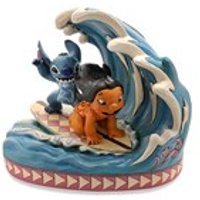 Disney Traditions 4055407 Catch The Wave (Lilo And Stitch), 15th Anniversary Piece - P01160