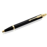 Parker 1931666 IM Black And Gold Trim Ballpoint Pen - A2323