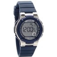Lorus R2355KX9 Chronograph Alarm Blue Resin Strap Watch - W16123
