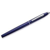 Cross AT0085-112 Classic Century Translucent Blue Lacquer Rollerball Pen - A2145