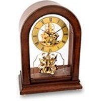 London Clock Skeleton Dial Wooden Mantel Clock - C1816
