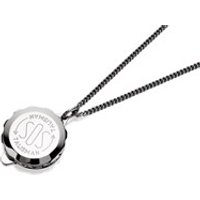 Stainless Steel SOS Talisman Pendant And Chain - F3008