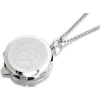 Sterling Silver SOS Talisman Pendant And Chain - F3012