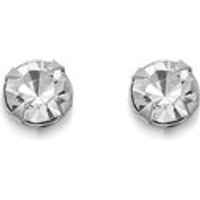 Silver Crystal Andralok Earrings - 3mm - F9910