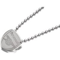 Stainless Steel Arsenal FC Shield Pendant And Chain - J2393