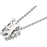 Stainless Steel Chelsea FC Lion Pendant And Ball Chain - J2497
