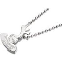 Stainless Steel Tottenham Hotspur FC Pendant And Ball Chain - J2799