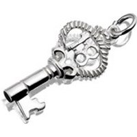 Silver 18 Key Of The Door Charm - J9121