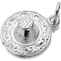 Silver Traditional Welsh Hat Charm - J9306