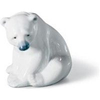 Lladro 1001209 Seated Polar Bear - P4302