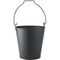 Slemcka Contemporary Metal Storage Bucket (H)330mm (D)300mm - 5015772191059