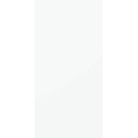 Vistelle White Single Shower Panel (L)2.44m (W)1000mm (T)4mm