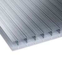Heatguard Opal Mutilwall Polycarbonate Roofing Sheet 3000mm X 700mm Pack Of 5