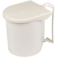 Lap Off White Plastic Integrated Swing-Out Bin