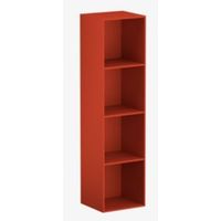 Form Konnect Red 4 Cube Shelving Unit (H)1372mm (W)352mm