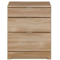 Noah Brown 3 Drawer Chest (H)740mm (W)600mm