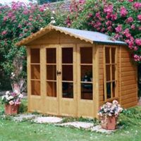 7X7 Kensington Shiplap Timber Summerhouse With Assembly Service
