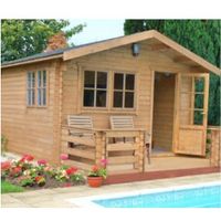 12X12 Kinver 34mm Tongue & Groove Timber Log Cabin