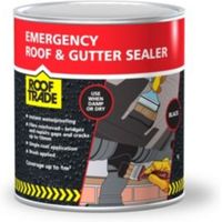 Rooftrade Black Emergency Roof & Gutter Sealer 1L