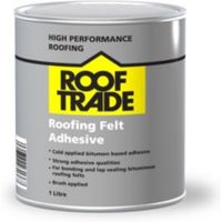Rooftrade Black Roofing Felt Adhesive 1L
