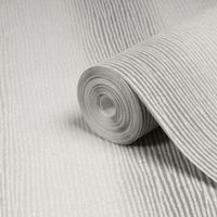 Graham & Brown Valentino Silver Stripe Glitter Effect Wallpaper