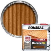 Ronseal Ultimate Teak Decking Oil 2.5L