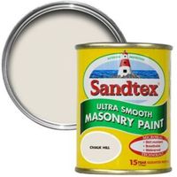 Sandtex Chalk Hill Brown Matt Masonry Paint 0.15L Tester Pot