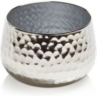 Colours Nickel Effect Hammered Metal Votive Small