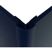Splashwall Royal Blue Shower Panelling External Corner (L)2440mm (T)4mm