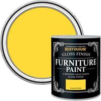 Rust-Oleum Lemon Sorbet Gloss Furniture Paint 125 Ml