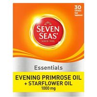 Seven Seas Evening Primrose Oil & Starflower Oil Capsules - 30 X 1000 Mg