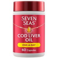 Seven Seas Simply Timeless Cod Liver Oil One-a-Day - 60 Capsules