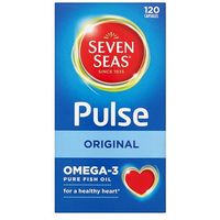 Seven Seas Pulse Original Omega-3 Pure Fish Oil - 120 Capsules