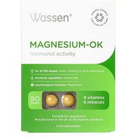 Wassen We Support Monthly Cycle. MAGNESIUM OK . 90 Tablets