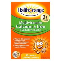 Haliborange Multivitamins, Calcium Iron - 30 Tablets