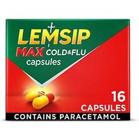 Lemsip Max Cold & Flu Capsules (16 Capsules)