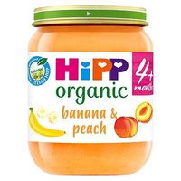 HiPP Organic Banana & Peach Dessert 4+ Months 125g