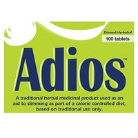 Adios With Sweetener - 100 Tablets