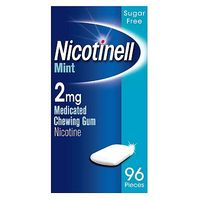 Nicotinell Mint 2mg Chewing Gum & Regular Strength - 96 Pieces