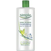 Simple Kind To Skin Moisturising Bath Cream 400ml