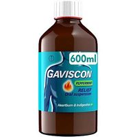 Gaviscon Peppermint Liquid Relief - 600ml