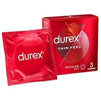 Durex Thin Feel Condoms - 3 Condoms