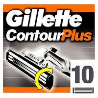 Gillette Contour Plus Replacement Razor Blades 10 Pack