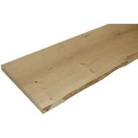 Oak Waney Edge Furniture Board (L)1200mm (W)300mm (T)25mm