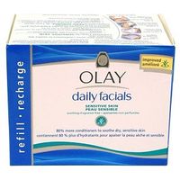 Olay Daily Facials Cleansing Cloths Refill Pack Sensitive 30s
