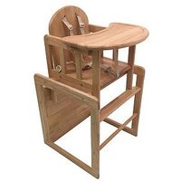 East Coast 3-in-1 Combination Wooden High Chair - Natural Finish